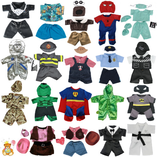 Teddy bear clothes - clothes, costumes