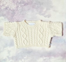 Build A Bear, Aran Knit Jumper