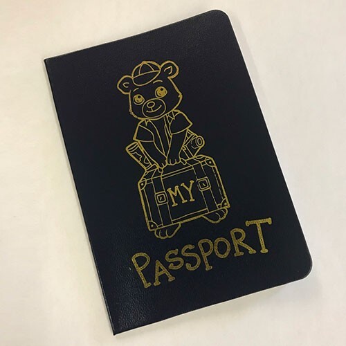 Teddy bear passport - teddy, by