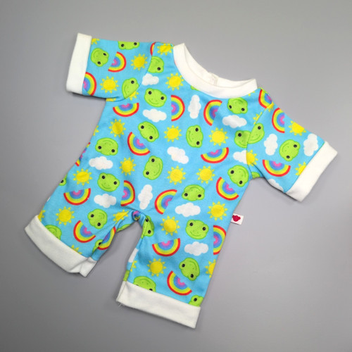 Build bear blue green frog - build,