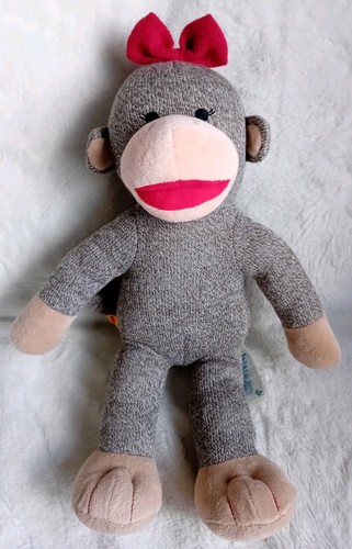 Build bear girl sock - bear, monkey