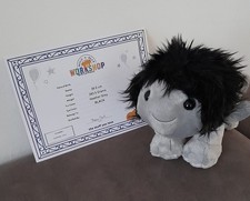 Build A Bear Grey Emo Axolotl